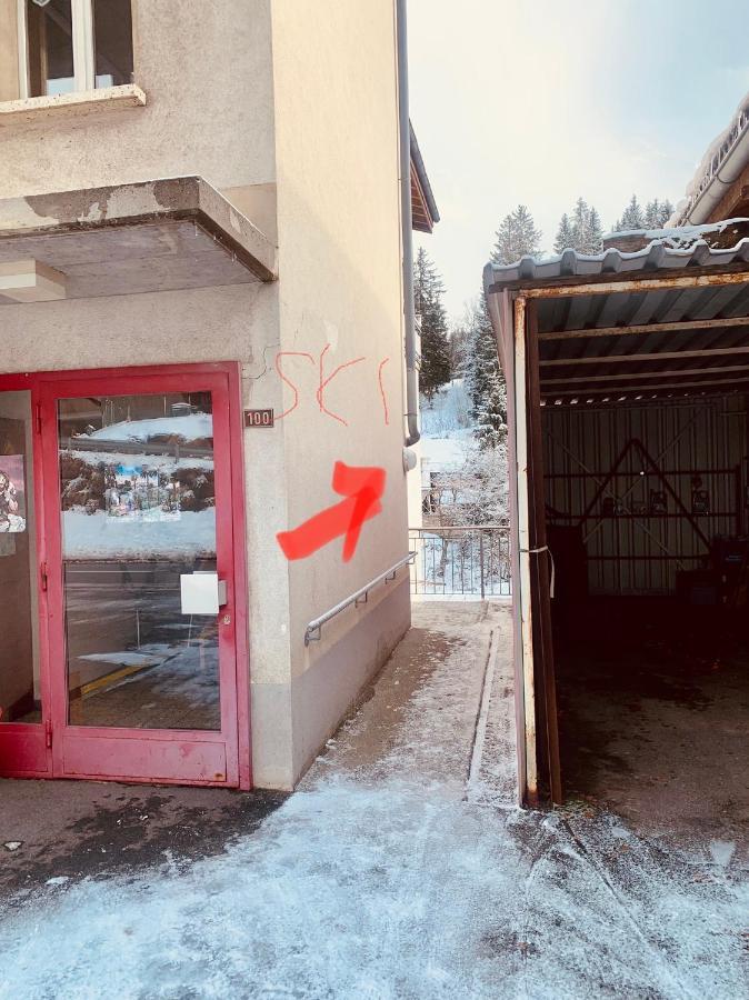 אדלבודן Studio Im Modernen Alpenstyle מראה חיצוני תמונה